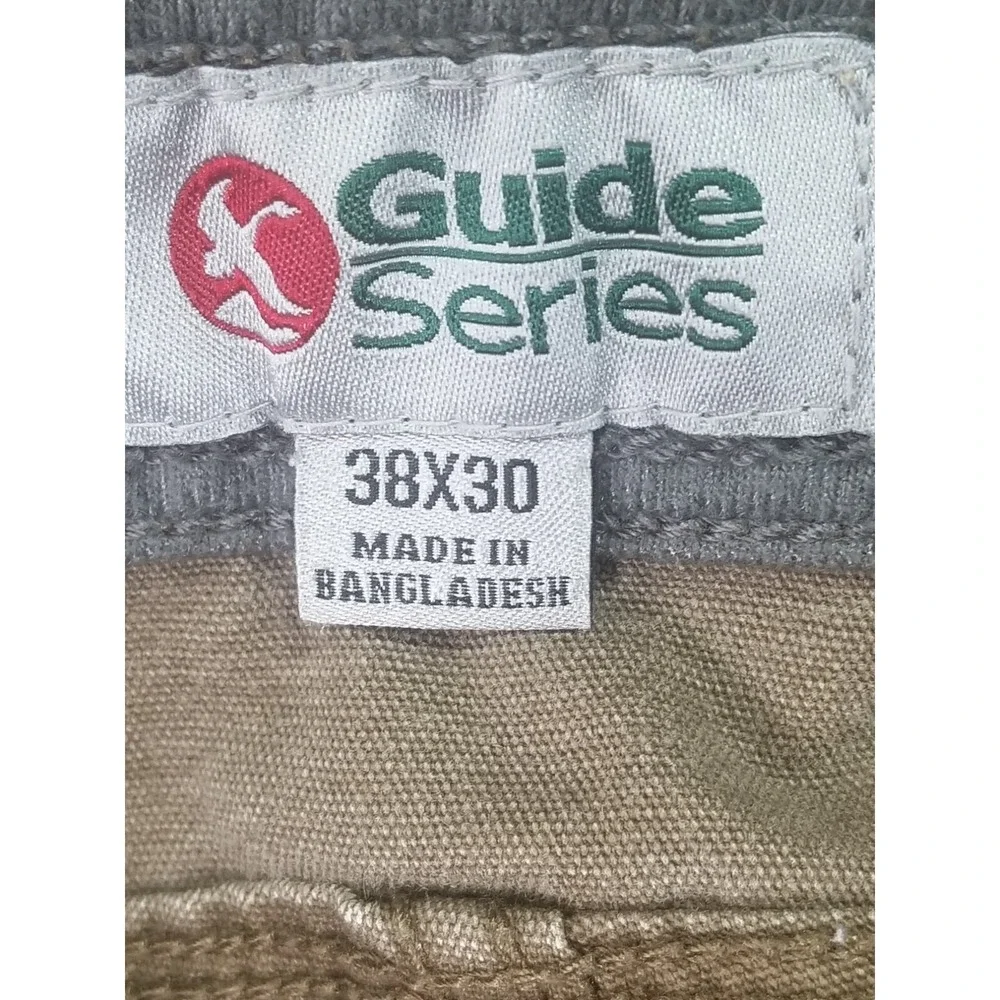 Men's Gander Mountain Guide Series Pants 38x30 Brown - Picture 9 of 9